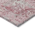 thumbnail image 4 of Addison Rugs Chantille Indoor/Outdoor Traditional Damask Pink Washable Rectangle Rug, 1'8" x 2'6", 4 of 6