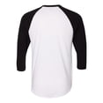thumbnail image 3 of American Apparel BB453W - 3/4 Sleeve Raglan, 3 of 5