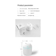 thumbnail image 2 of Difusor de aromaterapia de 250 ml, humidificador USB LED DC5V con mini pulverizador, fuente de alimentación USB para riego por goteo nocturno con accesorios, 2 of 7