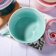 thumbnail image 3 of Microwavable Soup Bowl with Handle and Lid 30.4 OZ Ceramic Cereal Bowls Soup Mugs, 3 of 6
