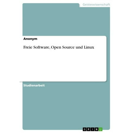 Freie Software, Open Source und Linux - eBook