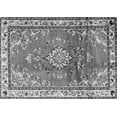 thumbnail image 1 of Ahgly Company Indoor Rectangle Medallion Gray Traditional Area Rugs, 7' x 10', 1 of 1