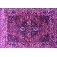 thumbnail image 1 of Ahgly Company Indoor Rectangle Oriental Purple Industrial Area Rugs, 4' x 6', 1 of 4