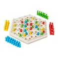thumbnail image 1 of Juego de mesa con cadena de triángulos de madera, ajedrez en cadena, juego de rompecabezas, juego de cerebro, juguete Montessori, juego de estrategia, 1 of 9