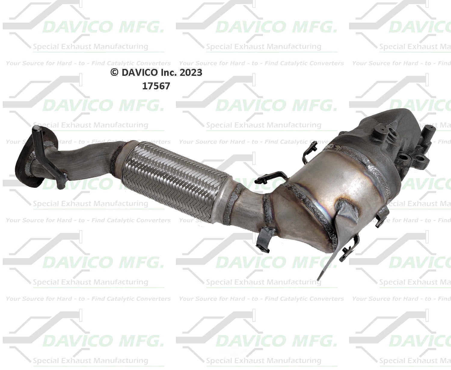 Davico Mfg 17567 Direct-Fit Catalytic Converter