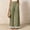 Army Green, variant on Women Straight Leg Pants with Lace Hem Trim, Elastic Drawstring Waist Casual Long Trousers with Pockets, Solid Loose Daily Pants for Vacation Blue XL(XL)