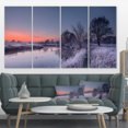 thumbnail image 1 of Frosty Fall Morning Panorama - Landscape Print Wall Artwork, 1 of 3
