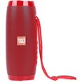 thumbnail image 2 of Portable Bluetooth Speaker Waterproof Wireless Speaker TG-157 Outdoor Portable Wireless Bluetooth Speaker With RGB Colorful Lights - Red, 2 of 8