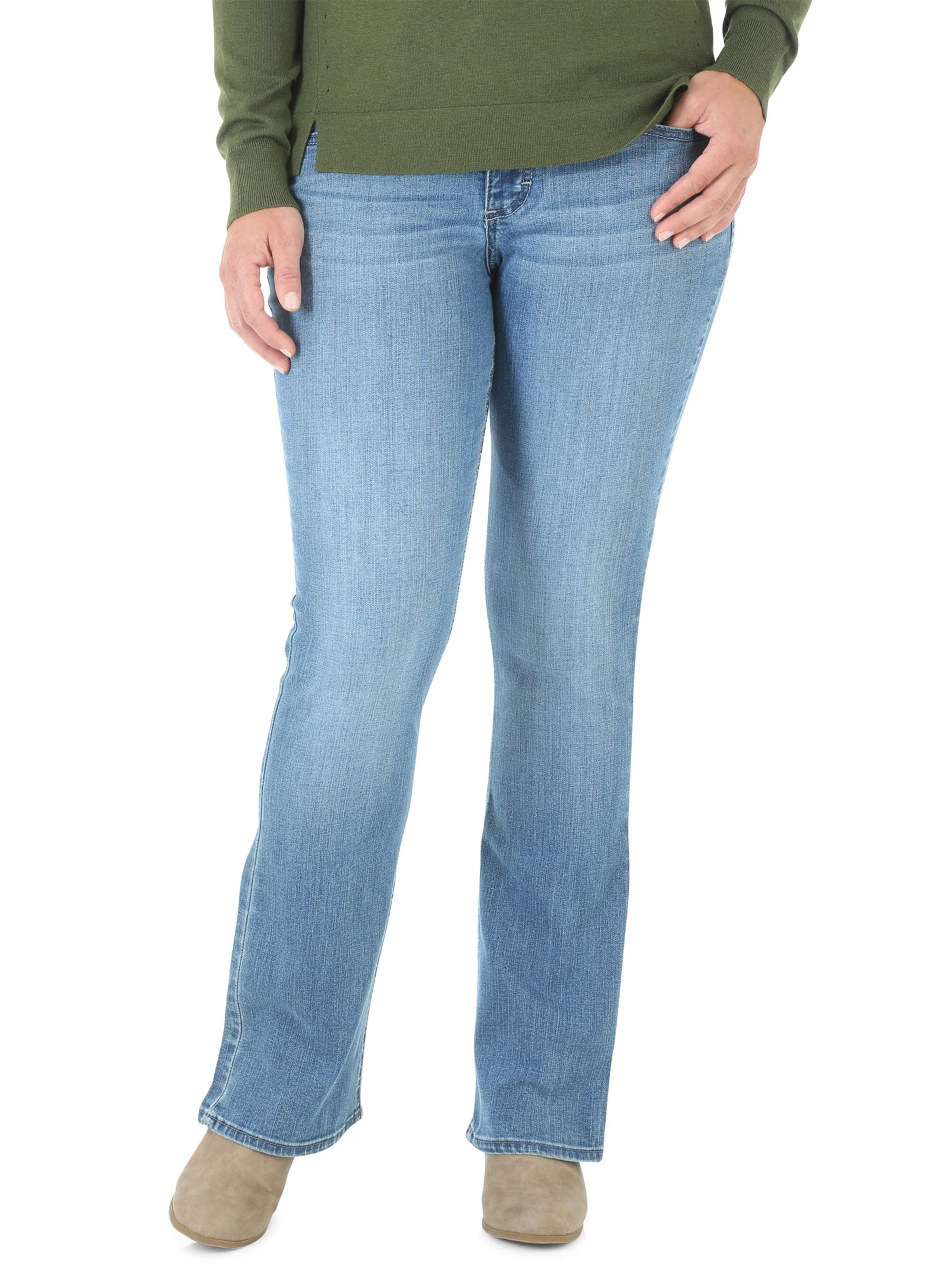 lee mid rise bootcut jeans petite