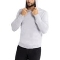 thumbnail image 6 of X RAY JEANS Mens Basic Hooded Sweater, Light Heather Grey, XL, 6 of 9