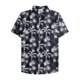 thumbnail image 3 of Camisas de hoja de arce para hombre, ropa con estampado 3D, camisa de playa hawaiana, camisetas de manga corta Y2k, ropa vintage informal, blusa con solapa, 3 of 5