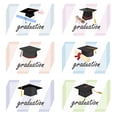 thumbnail image 1 of 6 Sets Graduation Elements Cards Exquisite Graduation Celebration Cards Greeting Cards, 1 of 8