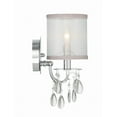 thumbnail image 4 of 5621-CH Crystorama Lighting Hampton - One Light Wall Sconce-Polished Chrome Finish, 4 of 7