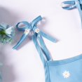 thumbnail image 4 of Girls' 2-Piece Outfit Set - Adorable Ruffled Sleeveless Top & Elastic Waist Shorts, Perfect Gift for Birthdays/Summer (1-8 Years), 4 of 8