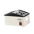thumbnail image 3 of Caja de almacenamiento para enrutador, soporte para cable, ahorro de espacio, caja decorativa moderna hueca, caja de energía Capa única, 3 of 9