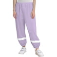 thumbnail image 4 of XQYLOS Kids Waterproof Rain Pants Unisex Lightweight Windproof Trousers for Spring Autumn Outdoor Play Boys Girls Age 4-12, 4 of 8