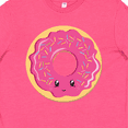 thumbnail image 4 of Inktastic Hot Pink Donut Youth T-Shirt, 4 of 5