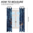 thumbnail image 2 of Christmas Snowmen 2 Panels Curtains for Bedroom Living Room Drapes Kitchen Window Curtain Home Decor, 2 of 6