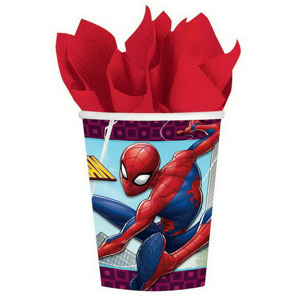 Spiderman 9oz. Paper Cups (8 Pack) 