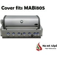 thumbnail image 3 of Mont Alpi Heavy Duty All Weather Water Resistant Grill Top Cover for MAi805, MAi805-D, MAi805-DFC Outdoor Island Stainless Steel Barbecue Gas Grill, 3 of 5