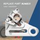 thumbnail image 4 of Rear Brake Caliper with Pads for KTM 125 150 250 300 350 400 EXC SX SXF SXS XCF XC 2003-2012, 4 of 5