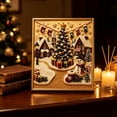 thumbnail image 6 of Voglyf Premium 3D Pearl Christmas Wall Art Kit, DIY Christmas Pearl Diamond Painting Kit, Christmastree 3D Diamond Painting, Luxury Pearl Bead Art Craft Set, Holiday Home Decor Gift, #A, 6 of 6