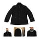 thumbnail image 2 of Abrigo de invierno de lana para hombre, moderno abrigo de cuello doble, cálido, elegante chaqueta de mezcla de lana para clima frío, para uso diario, trabajo y citas, 2 of 8