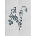 thumbnail image 1 of Ahgly Company Machine Washable Indoor Rectangle Transitional White Smoke Area Rugs, 4' x 6', 1 of 7