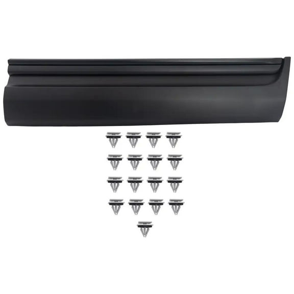 New Left Front Door Molding and Beltlines Compatible With Ford Explorer Base 6 Cyl 3.5L Police Interceptor Utility Base 6 Cyl 3.7L 2011-2015 By FO1305112 BB5Z7820878AA