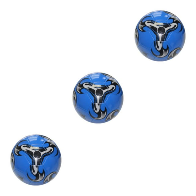 Wweixi Durable PVC-Made Soccer Ball For Football Middle School Match Long Service Life 1 Blue 3Set