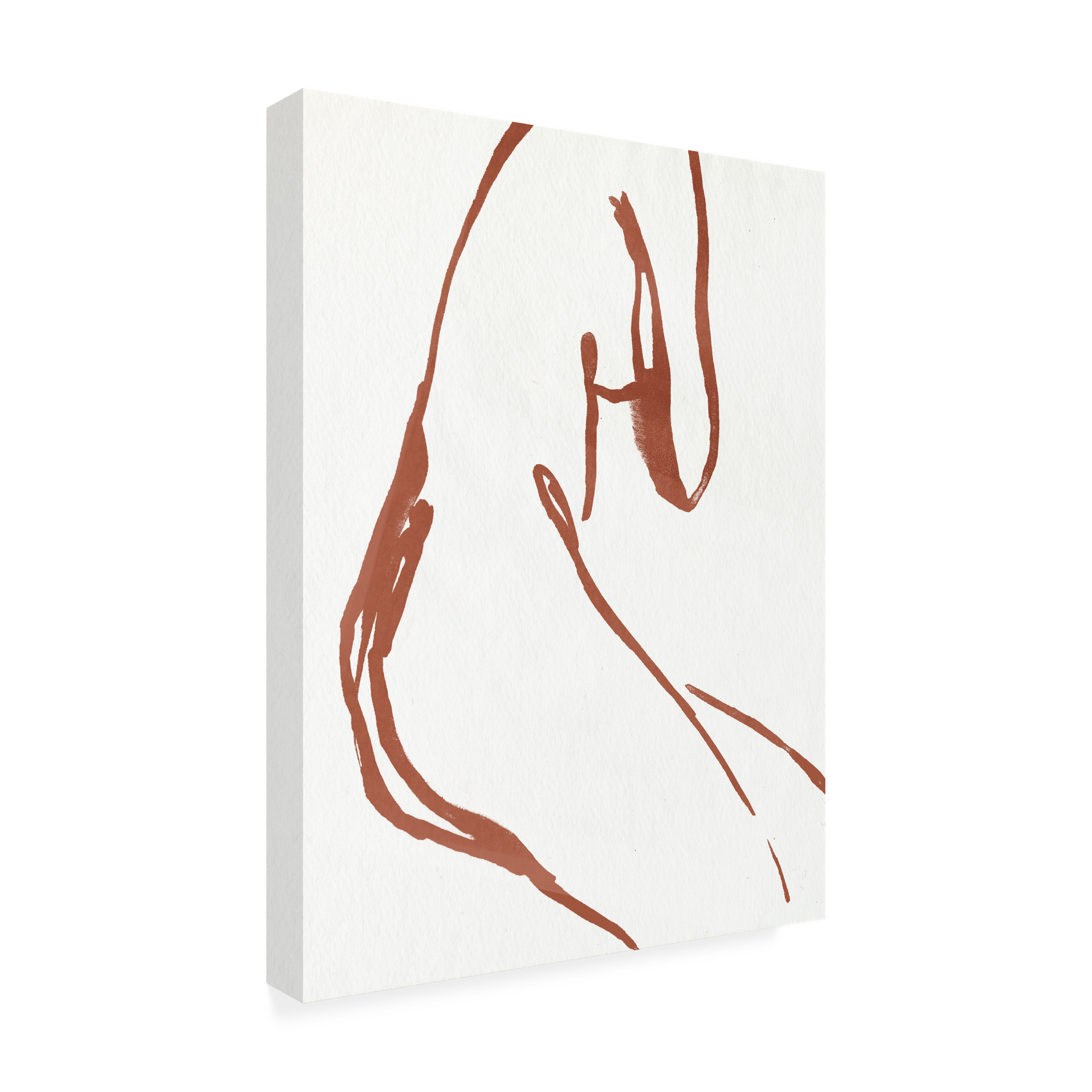 Jennifer Paxton Parker 'Curves I' Canvas Art