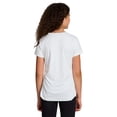 thumbnail image 3 of Reebok Girl's Legacy Short Sleeve Ruched Performance Top, Sizes 4-18, 3 of 7