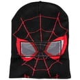 thumbnail image 2 of Spider-Man Miles Morales Costume Pull Down Mask Beanie, 2 of 3