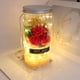 thumbnail image 5 of Ramo de flores de rosas de jabón hecho a mano, cadena de luces LED en botella con cuerda colgante para regalo de cumpleaños, aniversario de bodas de San Valentín, 5 of 8