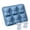 Blue#001, variant on Bisitoy 1Pc Highland Cow Silicone Molds for Pudding and Jelly, Adorable Shapes for Easy Homemade Treats (Blue#001)