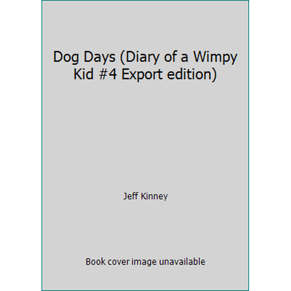 Pre-Owned Dog Days (Diary of a Wimpy Kid #4 Export edition) (Paperback) 0810997517 9780810997516