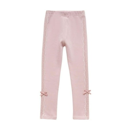 

Bobora Autumn Winter Kids Girl Trousers Thicken Velvet Leggings Children Warm Cotton Pant Trousers