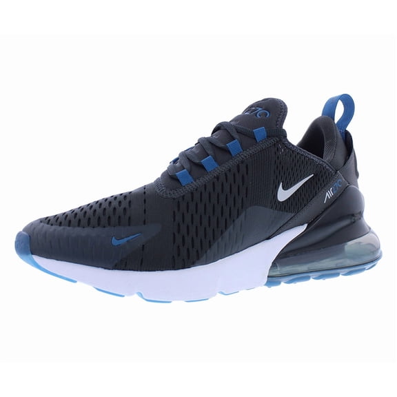 Nike Air Max 270 Mens Shoes Size 14, Color: Anthracite/Metallic Silver