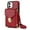 Red, variant on Dteck Wallet Case For iPhone 11, Crossbody Zipper Wallet Case with Credit Card Holder Slot Purse Leather Protective Case Cover For Apple iPhone 11 6.1 inch 2019, Purple