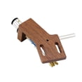 thumbnail image 1 of TISHITA Turntable Headshell Wooden Phono Accessory Universal Replacement Aluminium Alloy, 1 of 8