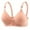 Hot Pink, variant on Ohufall 2025 Summer! Bras for Womens,Women's Non Steel Ring Style Gathered Middle Button Breathable Underwear Daily Bra, 36B/C-42B/C