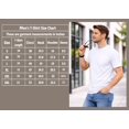 thumbnail image 5 of MANARC Men’s 100% Cotton T Shirt – Crew Neck, Short Sleeve, Regular Fit | Soft Breathable Fabric | Premium Everyday Basic Comfort Fit Large White Plain Tee for Casual & Daily Wear, 5 of 7