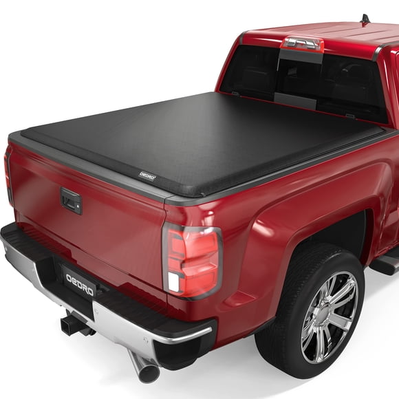 OEDRO Roll Up Truck Bed Tonneau Cover Compatible with 2015-2024 Chevy Colorado & GMC Canyon with 5 Feet Bed, Fleetside