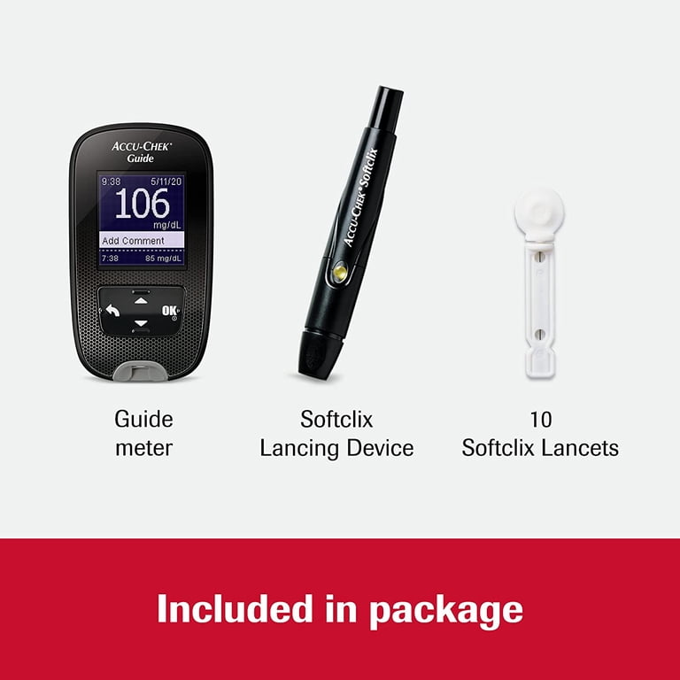 Glucose Monitor Kit with Lancing Device and Lancets photo 3