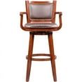 thumbnail image 2 of Boraam Broadmoor Swivel Extra Tall Bar Stool in Cherry, 2 of 6