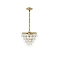 thumbnail image 4 of Kora 3 light Brass Pendant, 4 of 7