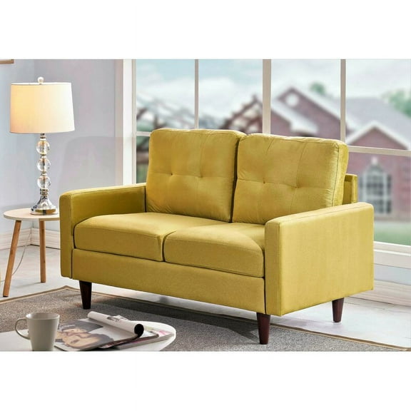 Brothir Velvet Loveseat