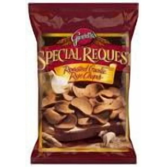 GARDETTO'S ROASTED GARLIC RYE CHIPS 4.75 Oz. CASE OF 7