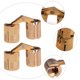 thumbnail image 3 of GOOHOCHY Bisagras de resorte cilíndricas de bisagra de cobre pesado de 2 piezas para caja de puertas (14 mm), 3 of 7