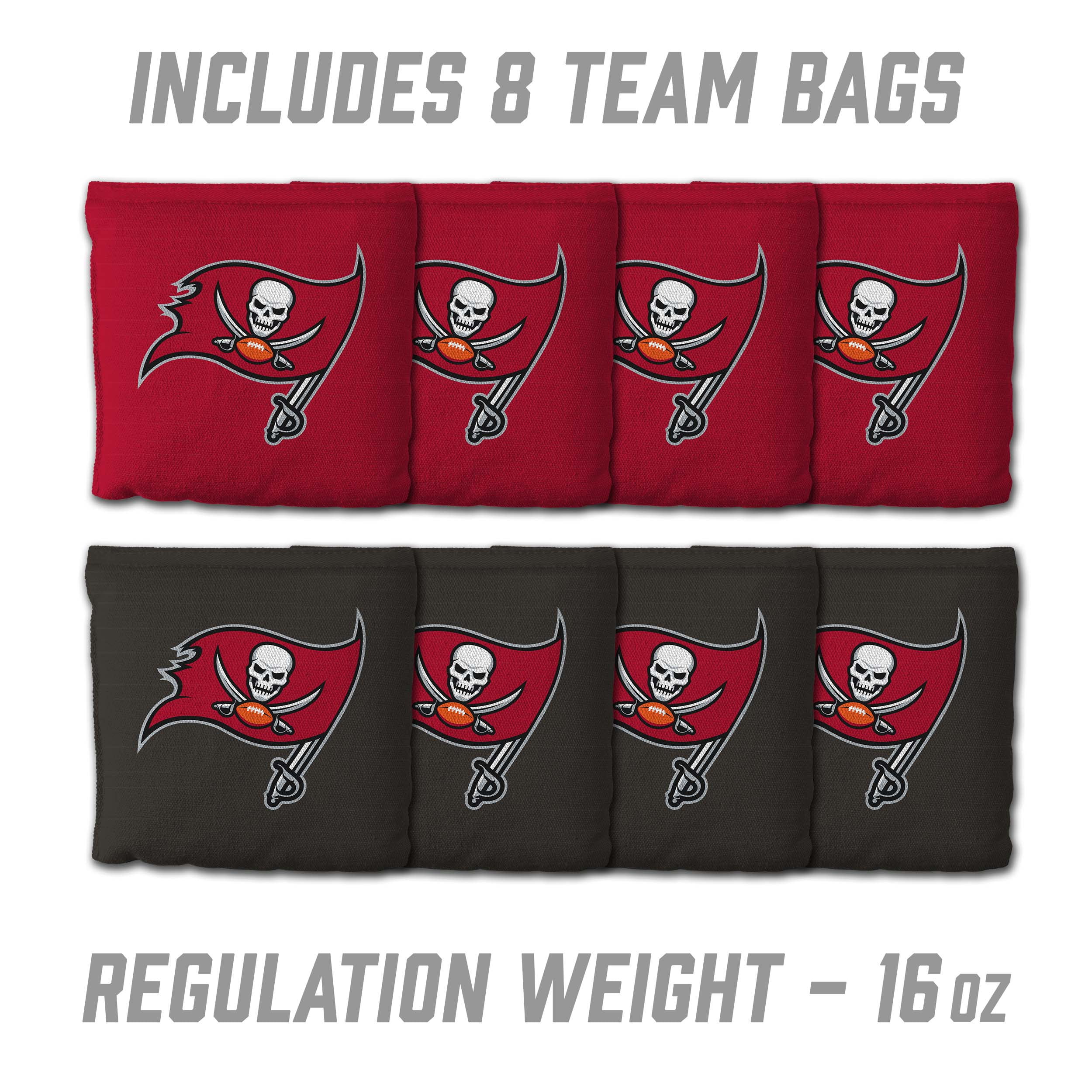 Tampa Bay Buccaneers 2x3 MDF Cornhole Game Set